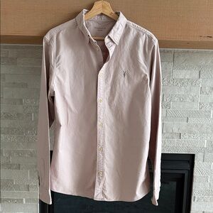 All Saints Men's Hungtingdon LS Button-Down Shirt